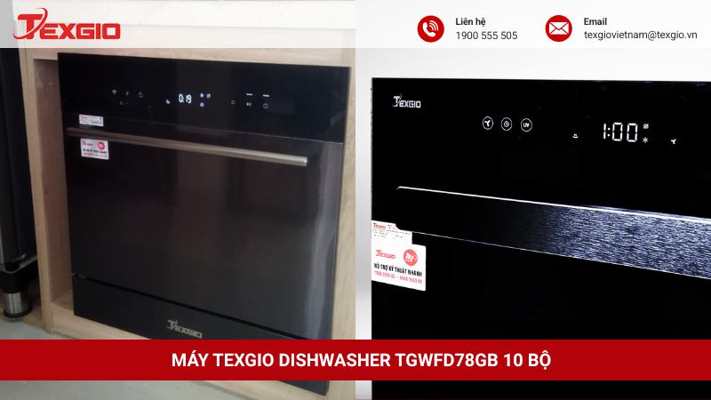 Máy rửa bát 10 bộ TGWFD78GB