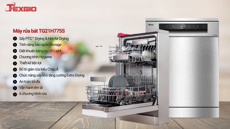 Thiết bị rửa chén 13 bộ TG21H775S