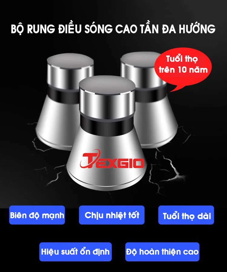 bộ rung điều sóng cao tần đa hướng 