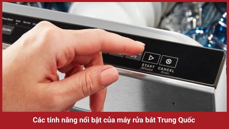Các tính năng nổi bật của máy rửa bát Trung Quốc