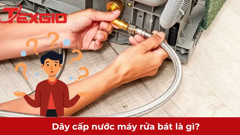 Dây cấp nước máy rửa bát là gì?