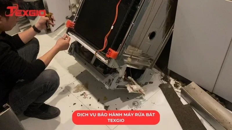 Dịch vụ bảo hành máy rửa bát Texgio