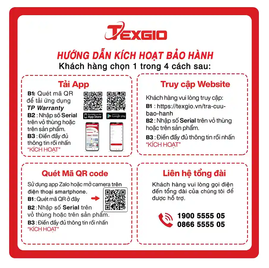 hướng dẫn kích hoạt bảo hành