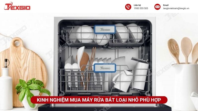 Kinh nghiệm mua máy rửa bát loại nhỏ phù hợp
