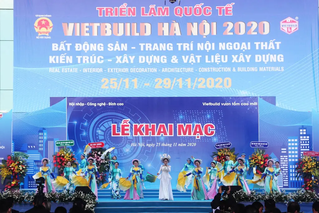 Lễ khai mạc triển lãm quốc tế Vietbuild Hà Nội lần 3