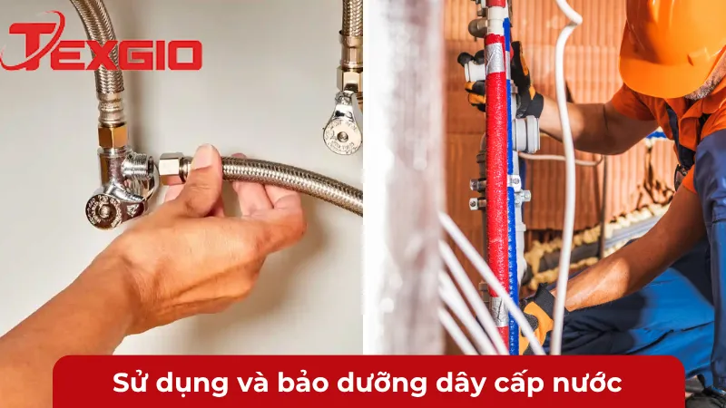 lưu ý quan trọng khi sử dụng và bảo dưỡng dây cấp nước máy rửa bát