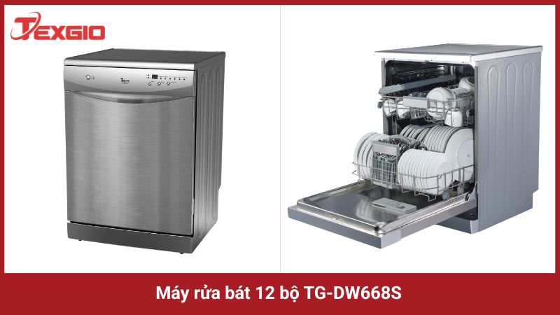 Máy rửa bát 12 TG-DW668S tiện lợi