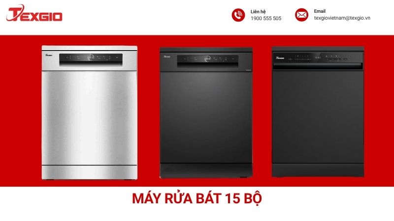Máy rửa bát 15 bộ