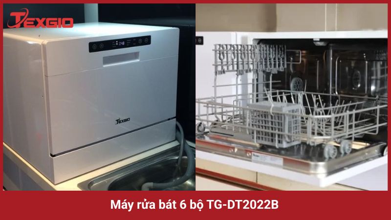 Máy rửa bát 6 bộ TG-DT2022B