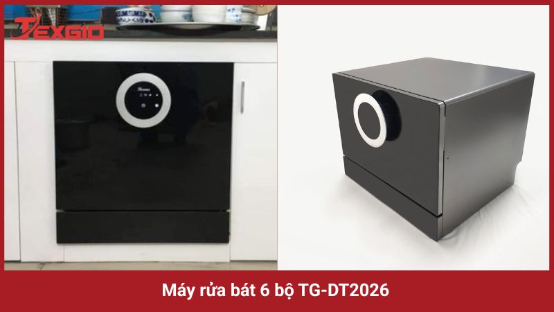 Máy rửa bát 6 bộ TG-DT2026