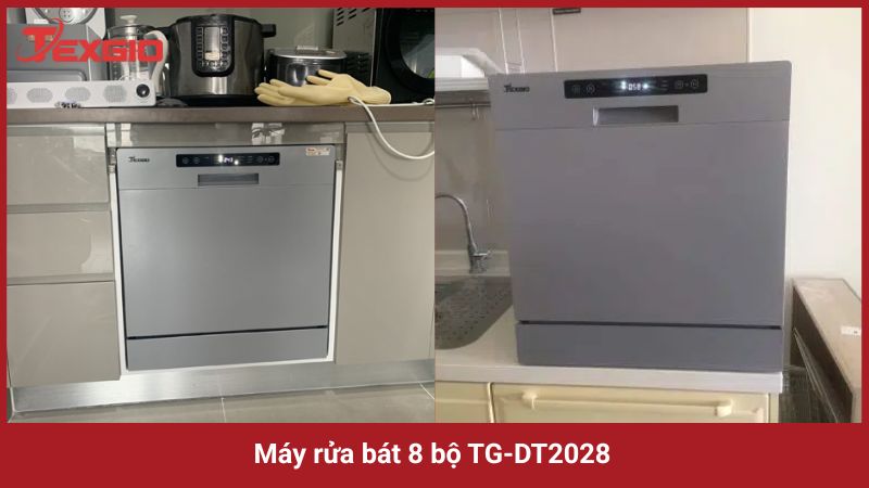 Máy rửa bát 8 bộ TG-DT2028