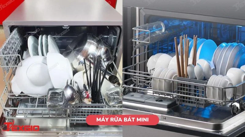 máy rửa bát mini tiện lợi