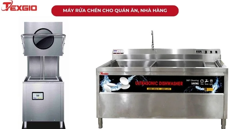 máy rửa chén cho quán ăn, nhà hàng