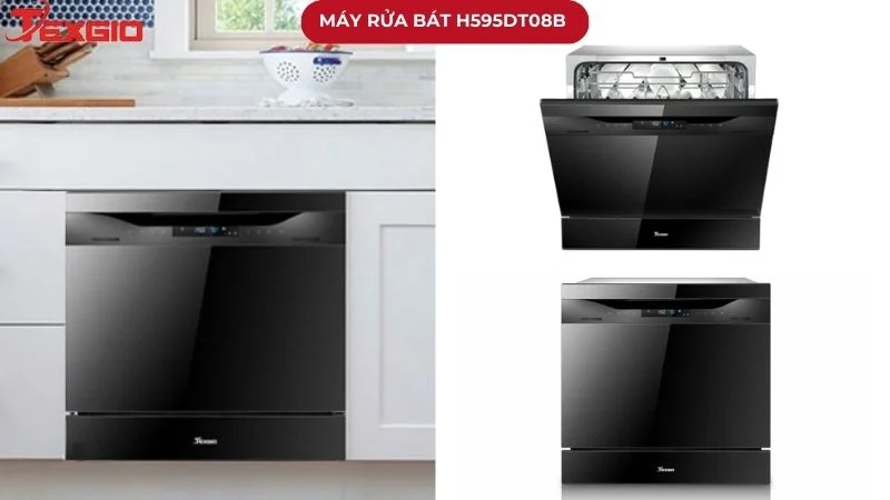Máy rửa chén H595DT08B sang trọng