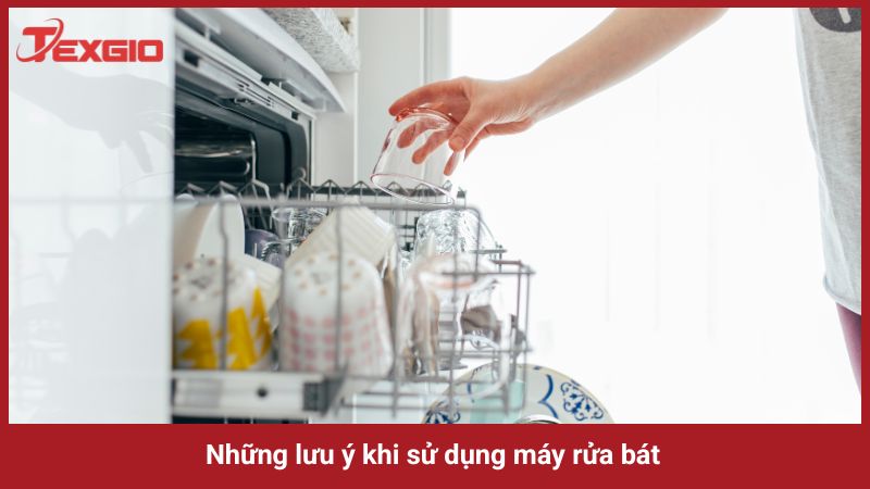 Những lưu ý khi sử dụng máy rửa bát