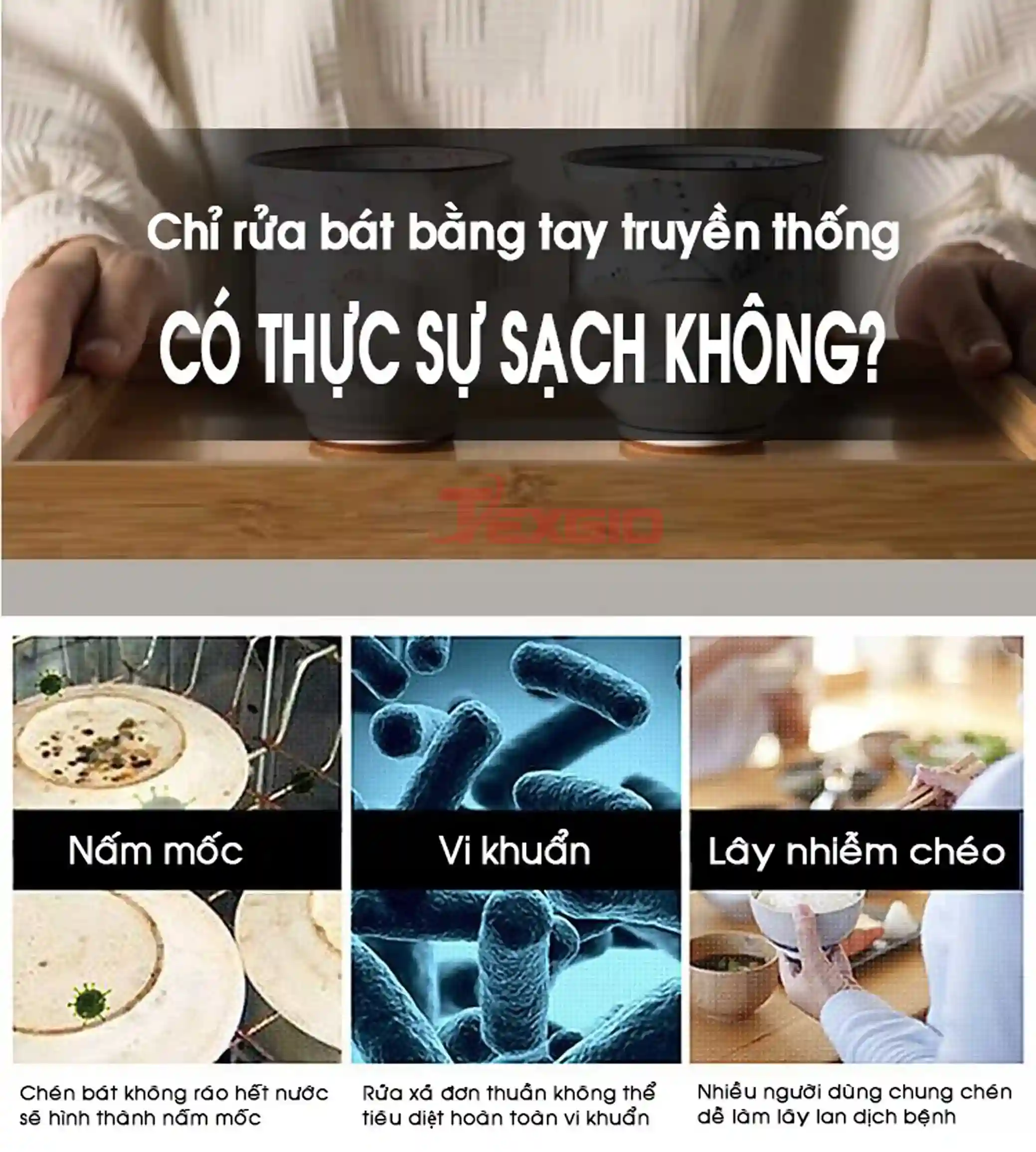 nhược điểm của rửa tay truyền thống